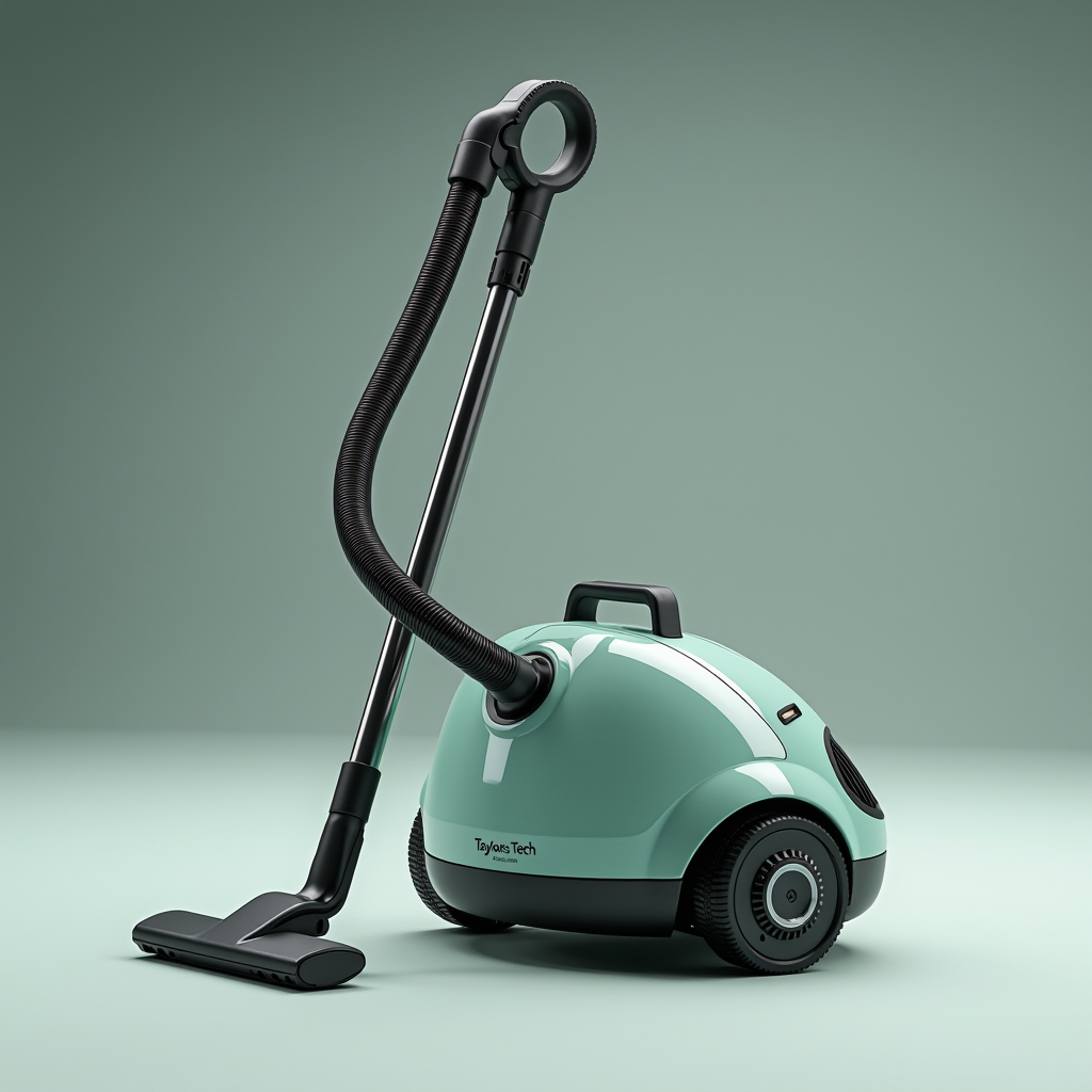Taylor's Tech - Smart eco-friendly outdoor vacuum cleaner innovation logo